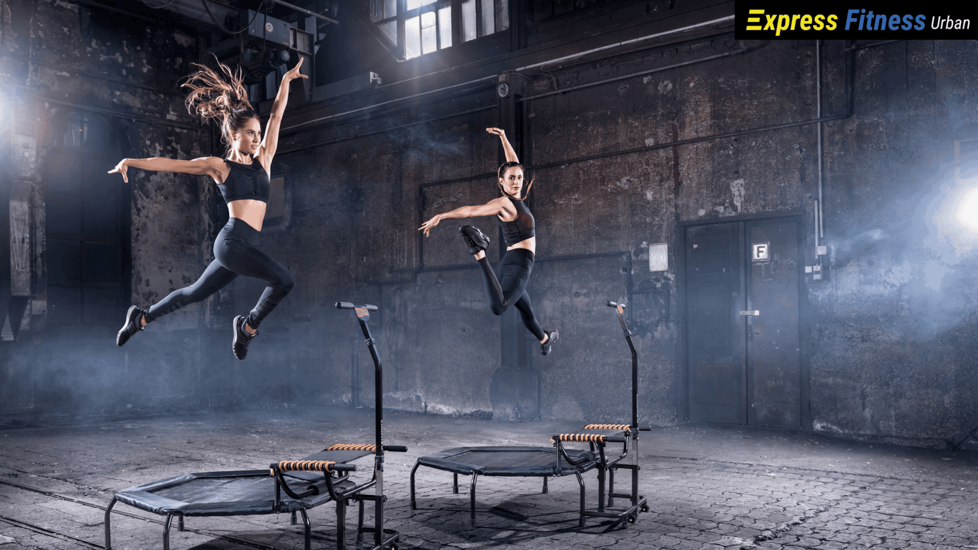 Trampoline Fitness Banner