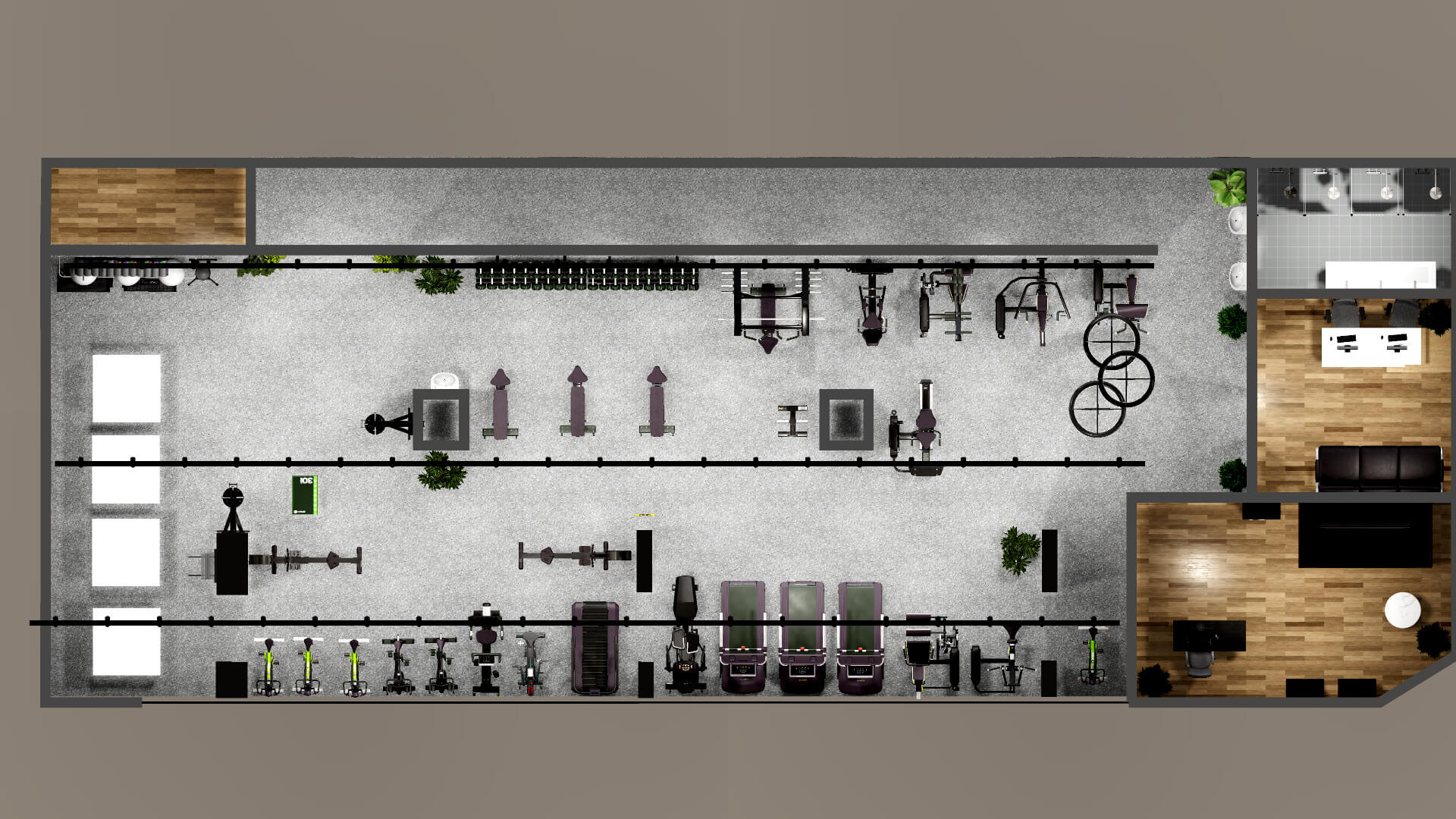 3D Gym Design