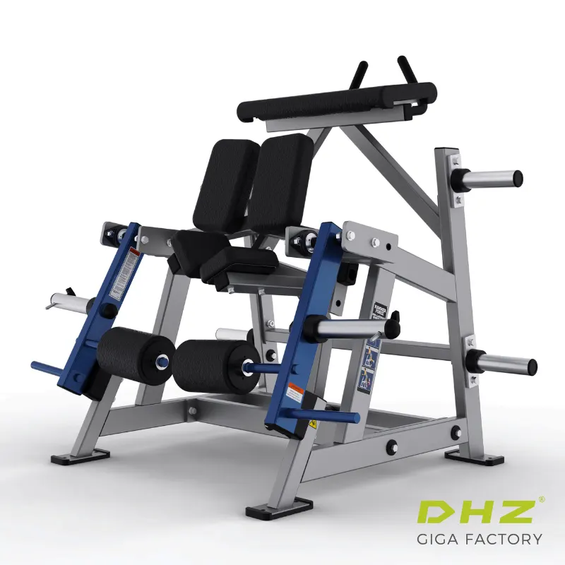 Plate-Loaded Split-Move Kneeling Leg Curl