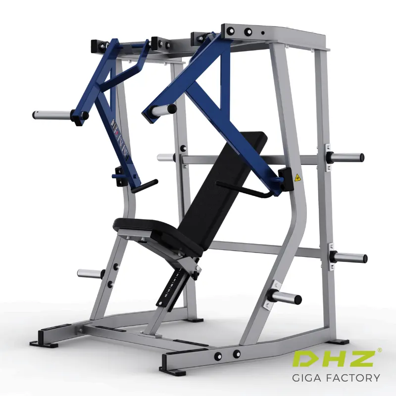 Split-Move Decline Chest Press